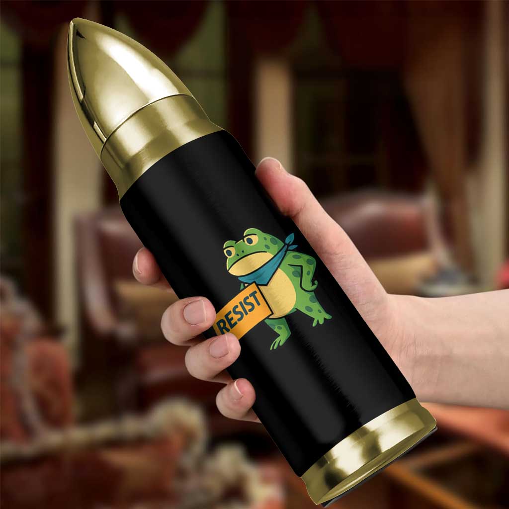 Retro Frog Resist Bullet Tumbler Free Portland Oregon Funny Cartoon Graphic - Wonder Print Shop