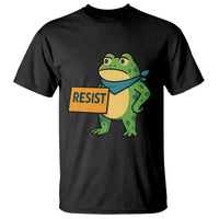 Retro Frog Resist T Shirt Free Portland Oregon Funny Cartoon Graphic - Wonder Print Shop