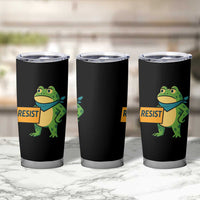 Retro Frog Resist Tumbler Cup Free Portland Oregon Funny Cartoon Graphic - Wonder Print Shop
