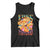 Retro Free Portland Patriotic Tank Top Oregon Freedom Trippy 70s Mushroom Graphic - Wonder Print Shop