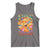 Retro Free Portland Patriotic Tank Top Oregon Freedom Trippy 70s Mushroom Graphic - Wonder Print Shop