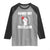 Hands Off Portland Raglan Shirt Rose Fist Oregon Freedom Fighter - Wonder Print Shop
