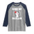 Hands Off Portland Raglan Shirt Rose Fist Oregon Freedom Fighter - Wonder Print Shop