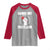 Hands Off Portland Raglan Shirt Rose Fist Oregon Freedom Fighter - Wonder Print Shop