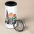 Free Portland Raised Fist 4 in 1 Can Cooler Tumbler Patriotic Oregon Freedom Floral Justice - Wonder Print Shop