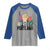 Free Portland Raised Fist Raglan Shirt Patriotic Oregon Freedom Floral Justice - Wonder Print Shop