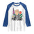 Free Portland Raised Fist Raglan Shirt Patriotic Oregon Freedom Floral Justice - Wonder Print Shop