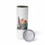 Free Portland Raised Fist Skinny Tumbler Patriotic Oregon Freedom Floral Justice - Wonder Print Shop