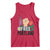 Free Portland Raised Fist Tank Top Patriotic Oregon Freedom Floral Justice - Wonder Print Shop