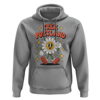 Retro Daisy Free Portland Hoodie Oregon Freedom Fighter Flower Groovy Graphic - Wonder Print Shop