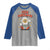 Retro Daisy Free Portland Raglan Shirt Oregon Freedom Fighter Flower Groovy Graphic - Wonder Print Shop
