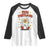 Retro Daisy Free Portland Raglan Shirt Oregon Freedom Fighter Flower Groovy Graphic - Wonder Print Shop