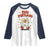 Retro Daisy Free Portland Raglan Shirt Oregon Freedom Fighter Flower Groovy Graphic - Wonder Print Shop
