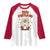 Retro Daisy Free Portland Raglan Shirt Oregon Freedom Fighter Flower Groovy Graphic - Wonder Print Shop