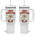Retro Daisy Free Portland Tumbler With Handle Oregon Freedom Fighter Flower Groovy Graphic - Wonder Print Shop