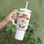 Retro Daisy Free Portland Tumbler With Handle Oregon Freedom Fighter Flower Groovy Graphic - Wonder Print Shop