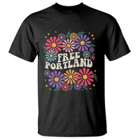 Retro Groovy Free Portland T Shirt Oregon Freedom Fighter Peaceful Hippie 70s Style - Wonder Print Shop