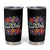 Retro Groovy Free Portland Tumbler Cup Oregon Freedom Fighter Peaceful Hippie 70s Style - Wonder Print Shop