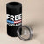Free Portland Patriotic 4 in 1 Can Cooler Tumbler Bold Political Statement American Flag - Wonder Print Shop