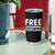 Free Portland Patriotic Tumbler Cup Bold Political Statement American Flag - Wonder Print Shop