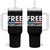 Free Portland Patriotic Tumbler With Handle Bold Political Statement American Flag - Wonder Print Shop