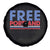 Free Portland Bold Patriotic Spare Tire Cover Red White and Blue Protest Statement - Wonder Print Shop