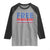 Free Portland Bold Patriotic Raglan Shirt Red White and Blue Protest Statement - Wonder Print Shop