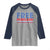 Free Portland Bold Patriotic Raglan Shirt Red White and Blue Protest Statement - Wonder Print Shop