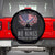 America Land of No Kings Spare Tire Cover Because of the Brave We The People Patriotic Eagle - Wonder Print Shop