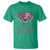 America Land of No Kings T Shirt Because of the Brave We The People Patriotic Eagle - Wonder Print Shop