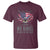 America Land of No Kings T Shirt Because of the Brave We The People Patriotic Eagle - Wonder Print Shop