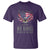 America Land of No Kings T Shirt Because of the Brave We The People Patriotic Eagle - Wonder Print Shop