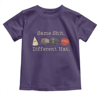 Same Shit Different Hat Toddler T Shirt - Wonder Print Shop
