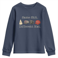 Same Shit Different Hat Youth Sweatshirt - Wonder Print Shop