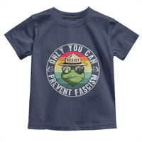 Only You Can Prevent Fascism Frog Resist Protest Toddler T Shirt Free Portland Oregon Freedom Retro - Wonder Print Shop