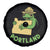 Portland Frog Resist Spare Tire Cover Oregon Map Vintage Graphic - Wonder Print Shop
