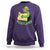 Portland Frog Resist Sweatshirt Oregon Map Vintage Graphic - Wonder Print Shop