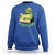 Portland Frog Resist Sweatshirt Oregon Map Vintage Graphic - Wonder Print Shop