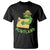 Portland Frog Resist T Shirt Oregon Map Vintage Graphic - Wonder Print Shop
