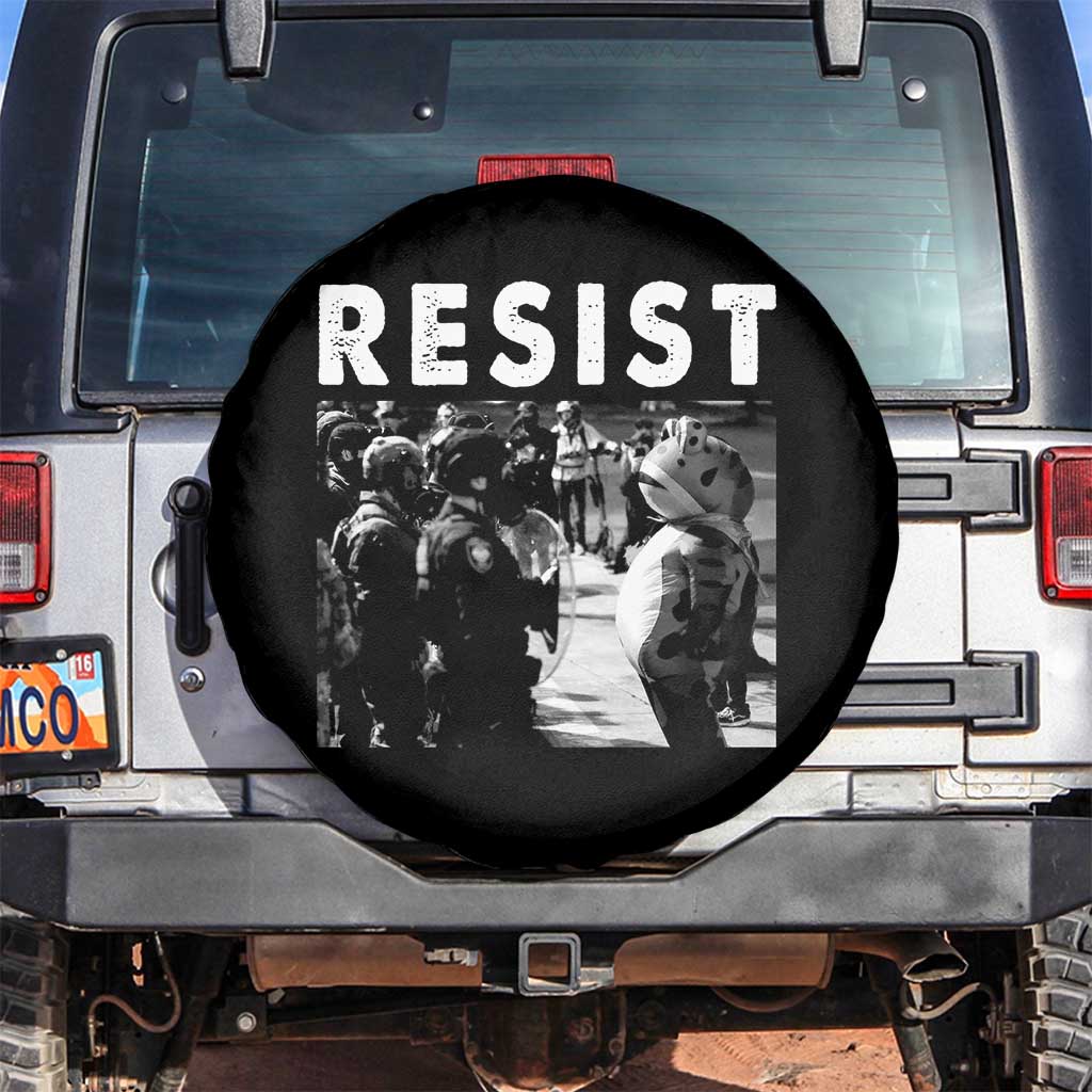 Portland Resist Frog Spare Tire Cover Oregon Iconic Frogs Photo Protest Moment - Wonder Print Shop