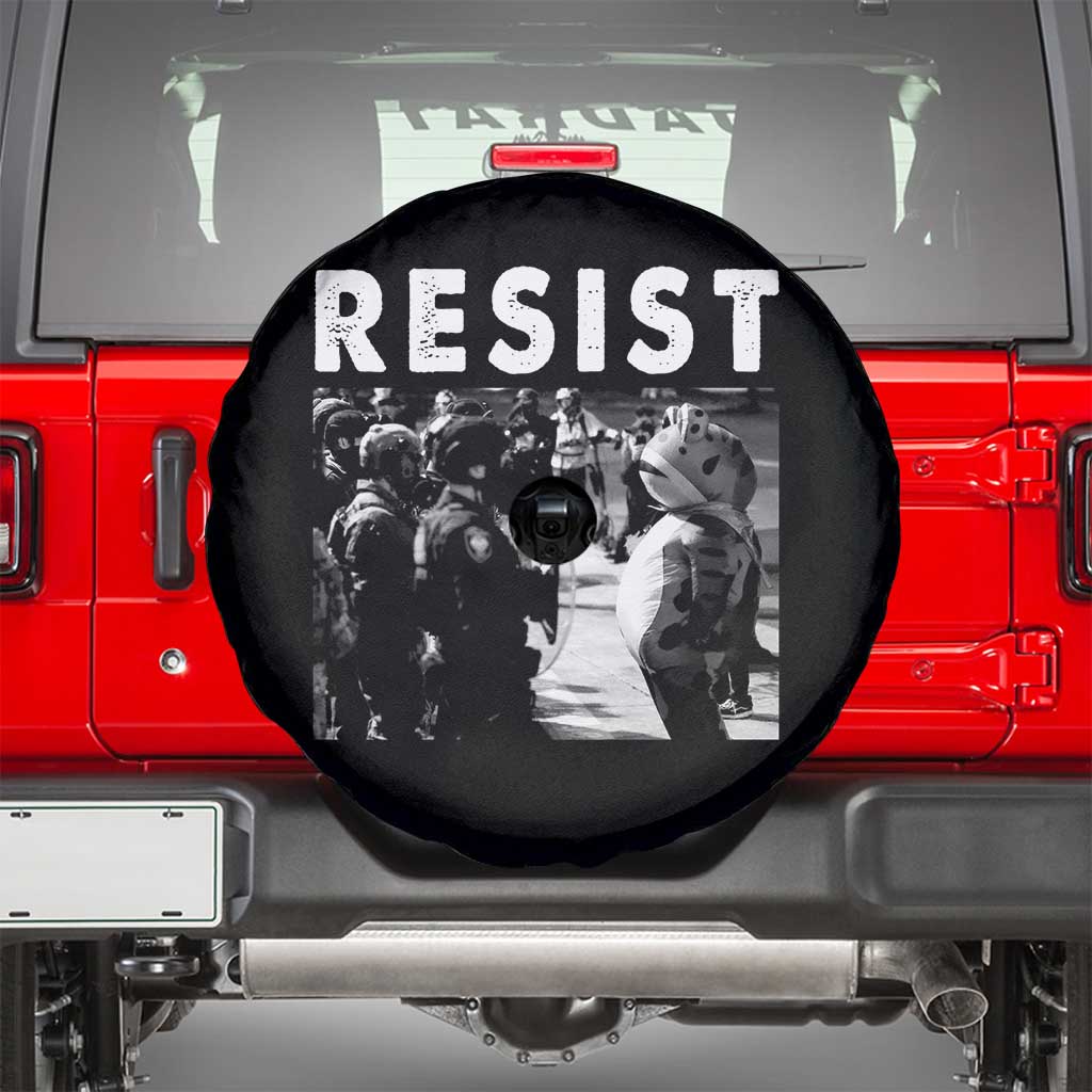 Portland Resist Frog Spare Tire Cover Oregon Iconic Frogs Photo Protest Moment - Wonder Print Shop
