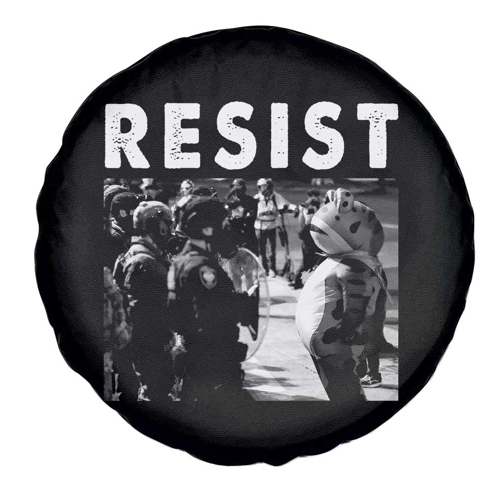 Portland Resist Frog Spare Tire Cover Oregon Iconic Frogs Photo Protest Moment - Wonder Print Shop