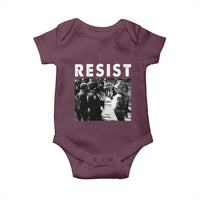 Portland Resist Frog Baby Onesie Oregon Iconic Frogs Photo Protest Moment - Wonder Print Shop