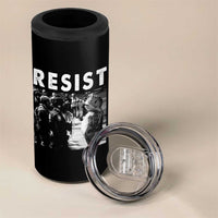 Portland Resist Frog 4 in 1 Can Cooler Tumbler Oregon Iconic Frogs Photo Protest Moment - Wonder Print Shop