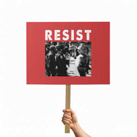 Portland Resist Frog Protest Sign Oregon Iconic Frogs Photo Protest Moment - Wonder Print Shop