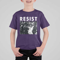 Portland Resist Frog T Shirt For Kid Oregon Iconic Frogs Photo Protest Moment - Wonder Print Shop
