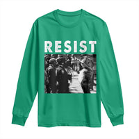 Portland Resist Frog Long Sleeve Shirt Oregon Iconic Frogs Photo Protest Moment - Wonder Print Shop