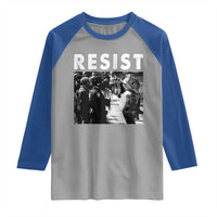 Portland Resist Frog Raglan Shirt Oregon Iconic Frogs Photo Protest Moment - Wonder Print Shop