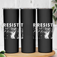Portland Resist Frog Skinny Tumbler Oregon Iconic Frogs Photo Protest Moment - Wonder Print Shop