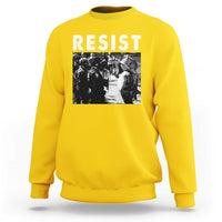 Portland Resist Frog Sweatshirt Oregon Iconic Frogs Photo Protest Moment - Wonder Print Shop